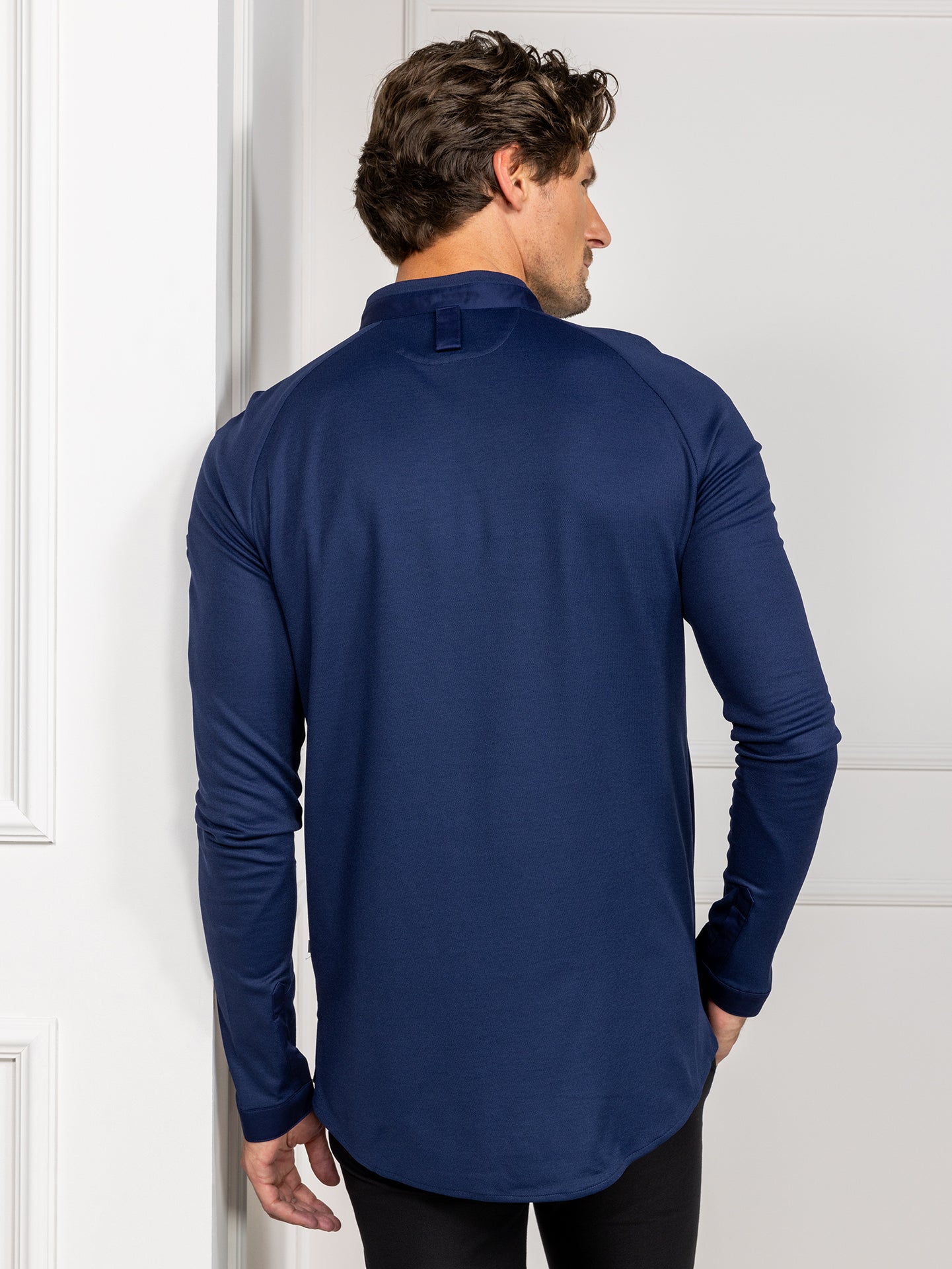 Chef Jacket Romain Patriot Blue by Le Nouveau Chef -  ChefsCotton