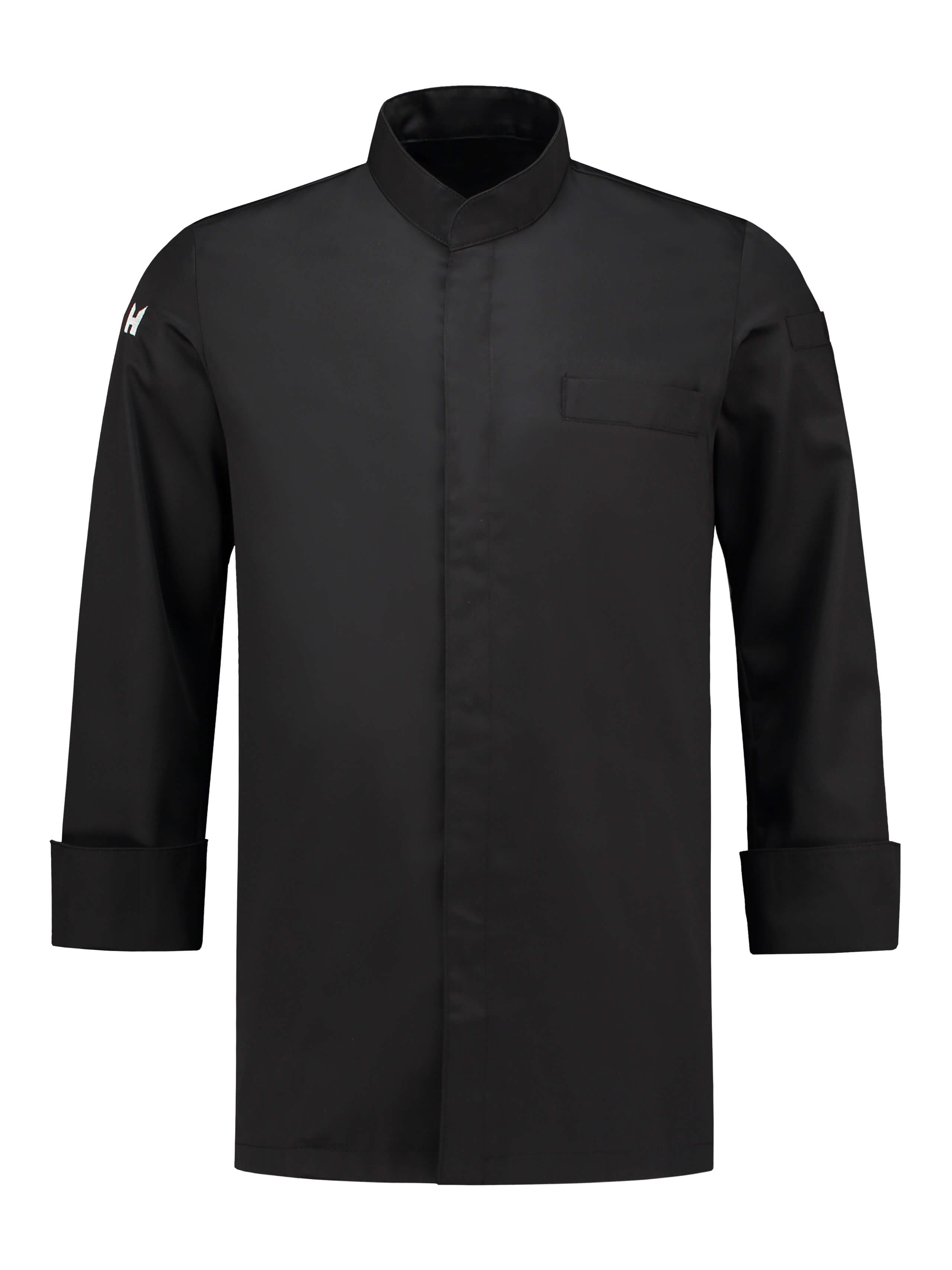 Chef Jacket Gusto Black by Le Nouveau Chef -  ChefsCotton