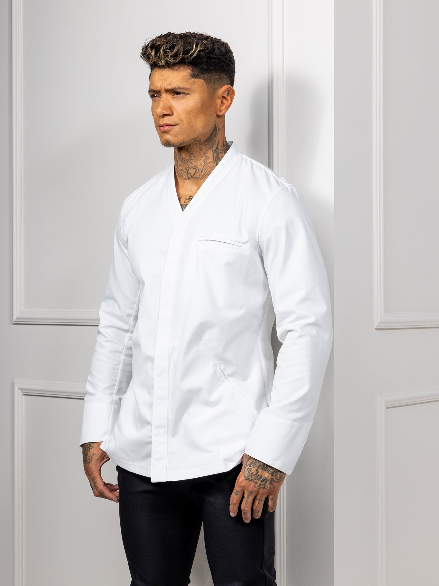 Chef Jacket Andreas White by Le Nouveau Chef -  ChefsCotton