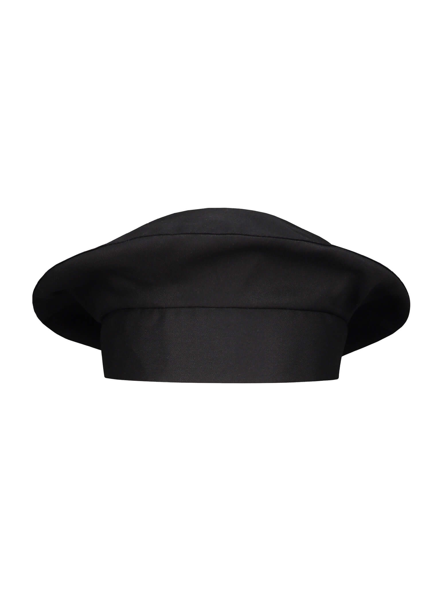 Chef Hat Baret Black by Le Nouveau Chef -  ChefsCotton