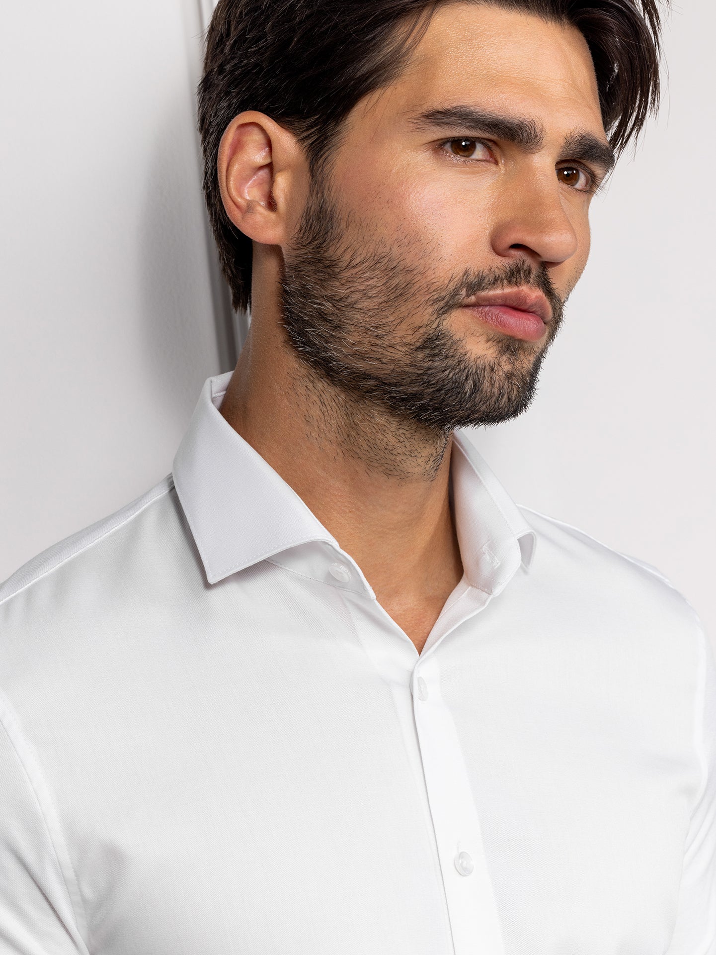 Service Shirt Liam White by Le Nouveau Chef -  ChefsCotton