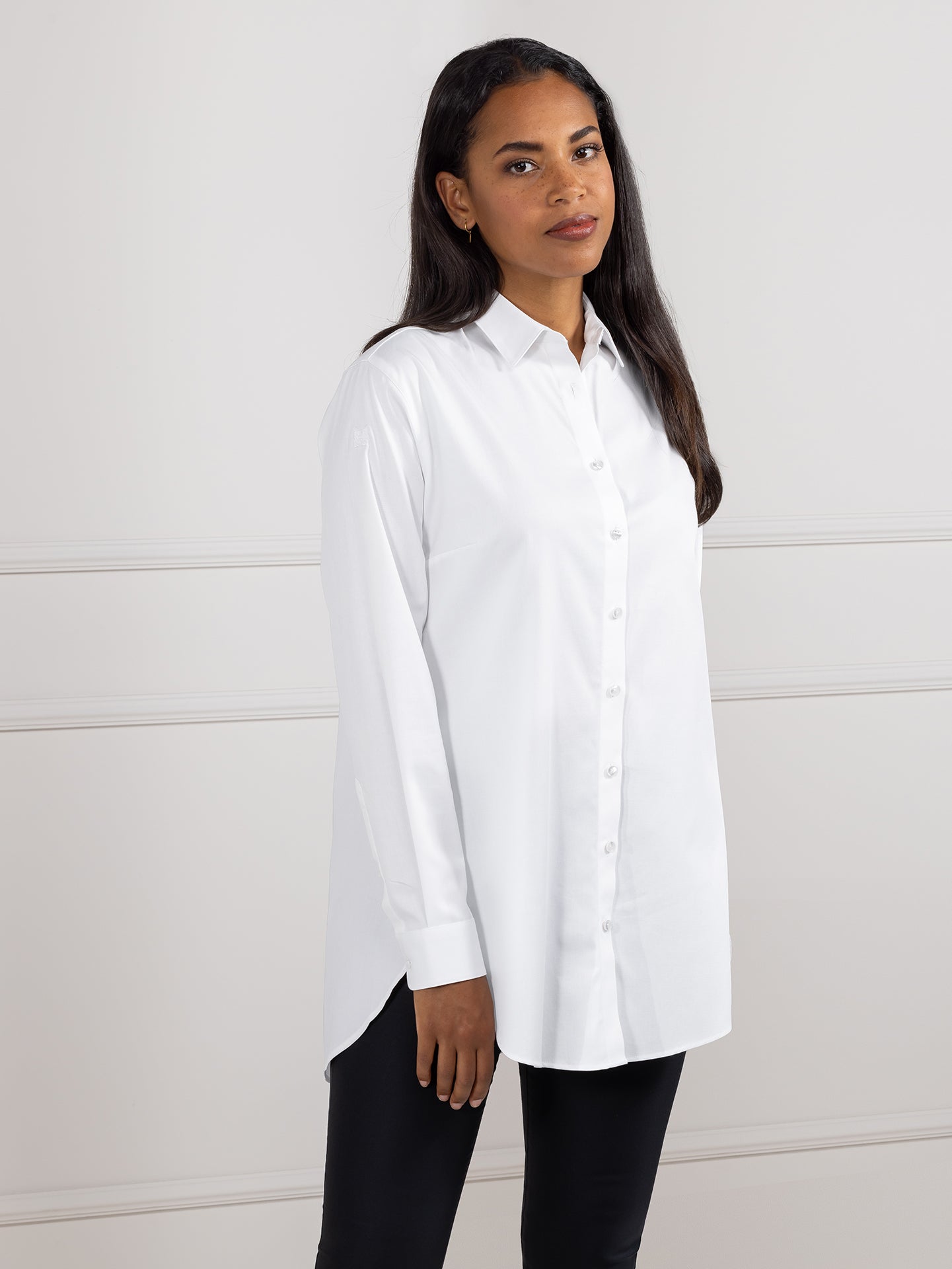 Blouse Louise White by Le Nouveau Chef -  ChefsCotton