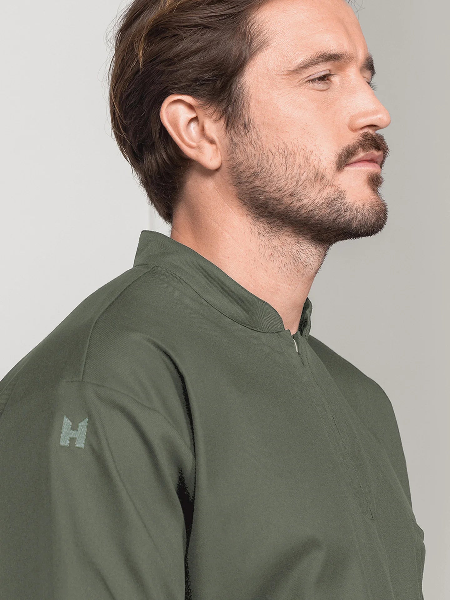 Chef T-shirt Henrique Pine Green by Le Nouveau Chef -  ChefsCotton